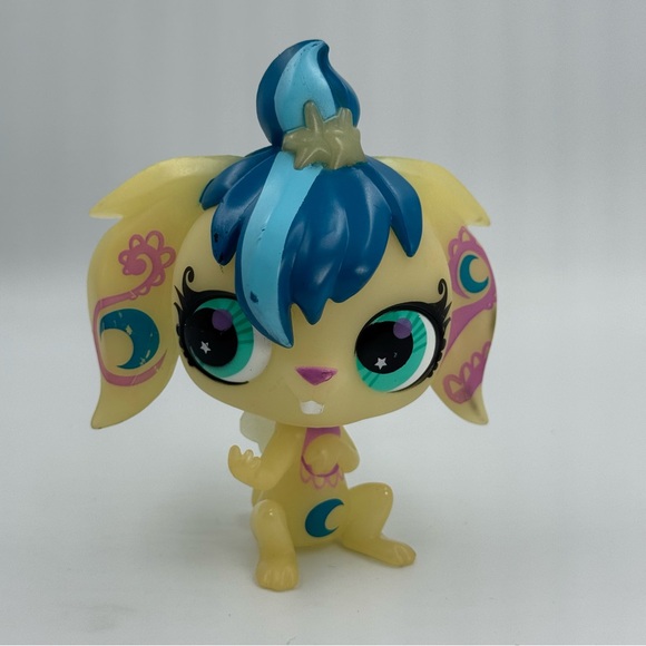 Littlest Pet Shop Moonlight Fairies Star Glow Fairy #2861 Glow In The Dark LPS - Picture 1 of 9